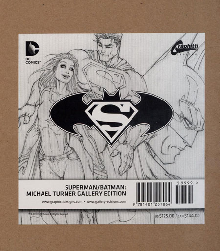 SUPERMAN/BATMAN: MICHAEL TURNER GALLERY EDITION HC