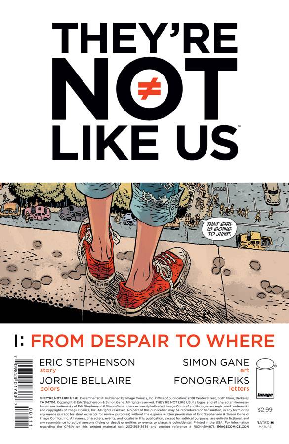 THEY’RE NOT LIKE US (FIRST 12 ISSUES)