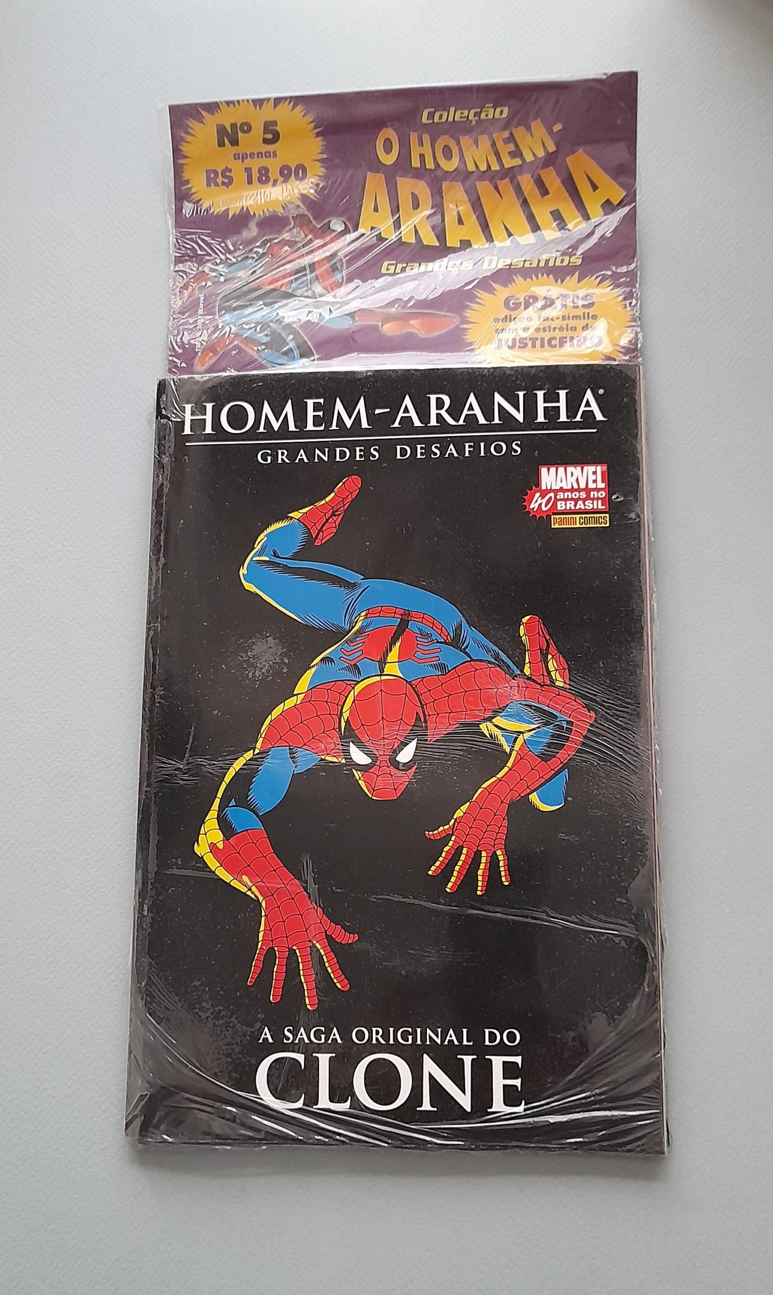 HOMEM-ARANHA GRANDES DESAFIOS Nº5 – A SAGA ORIGINAL DO CLONE