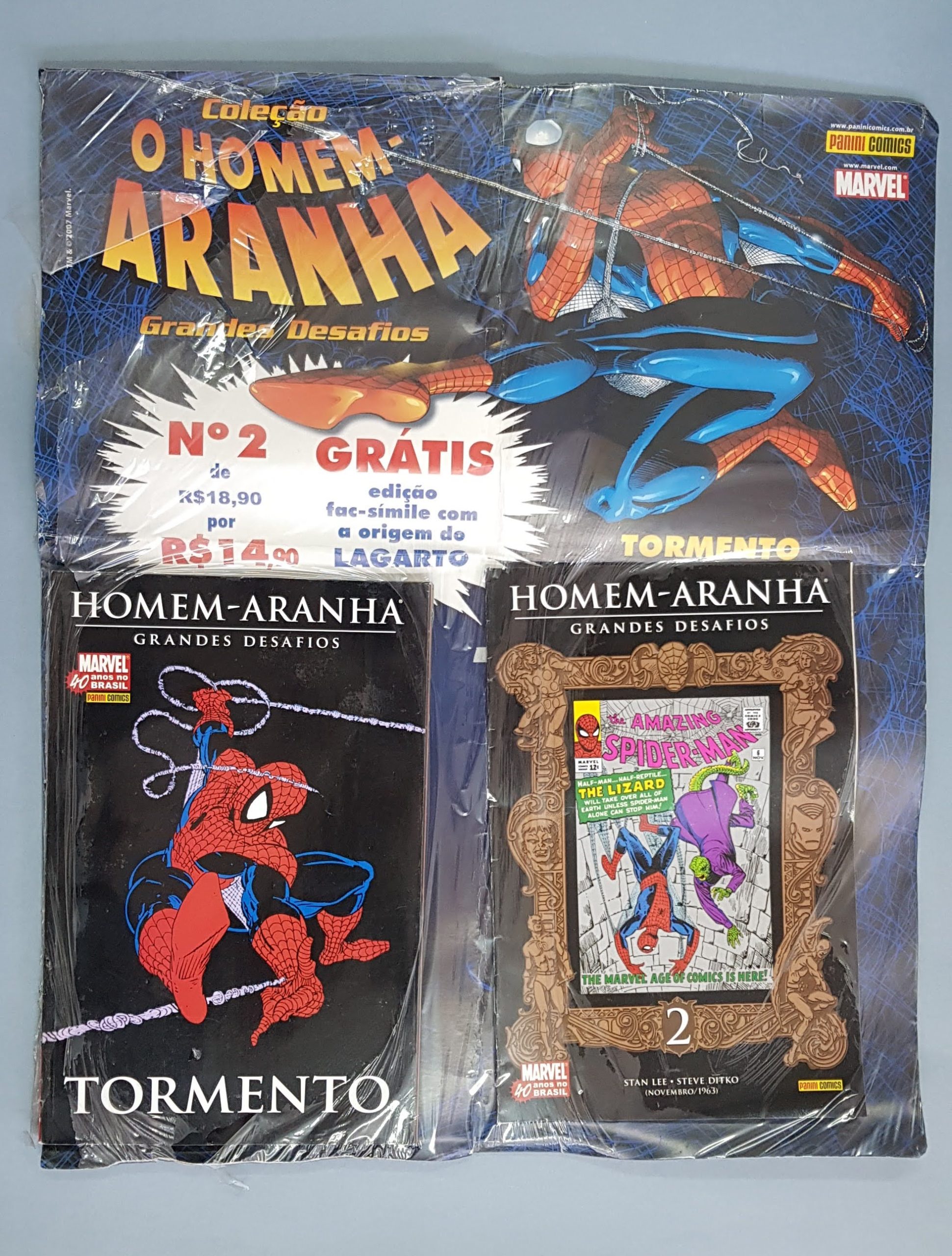 HOMEM-ARANHA GRANDES DESAFIOS Nº2 – TORMENTO