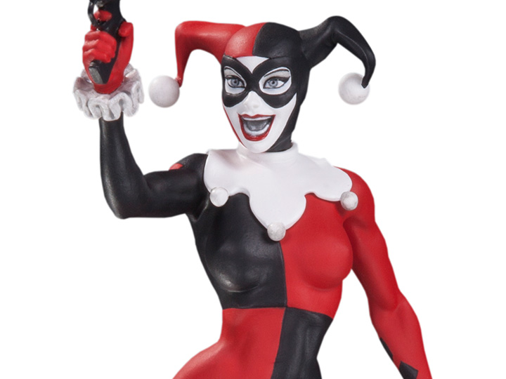 DC Comics Harley Quinn Red White & Black Statue 