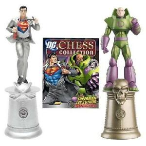 DC CHESS FIG COLL MAG SPECIAL CLARK KENT & LEX LUTHOR 