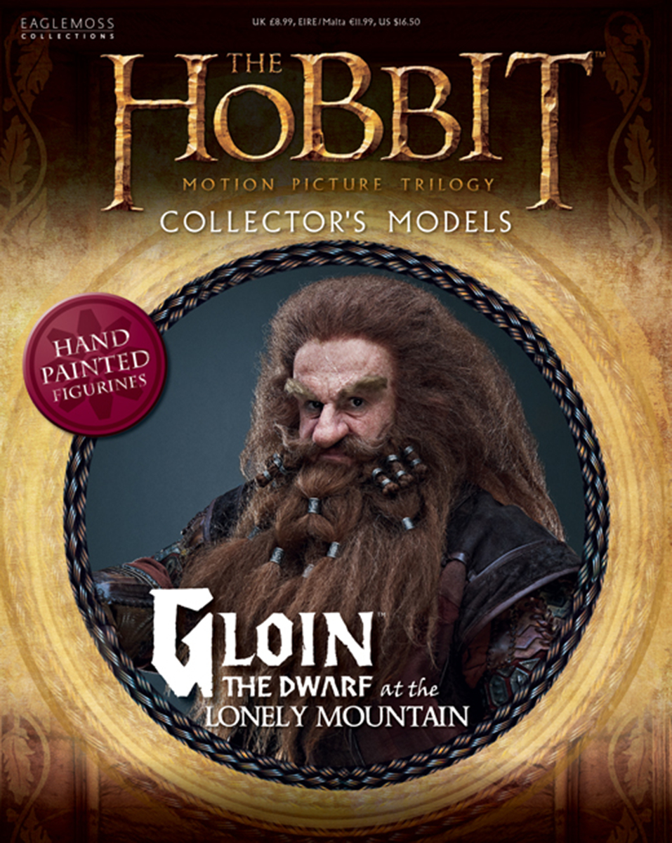 HOBBIT MOTION PICTURE FIG MAG #24 GLOIN THE DWARF 
