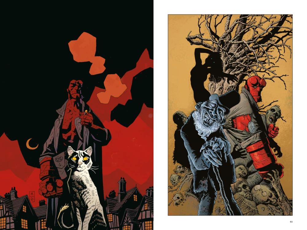 HELLBOY HC 25 YEARS OF COVERS